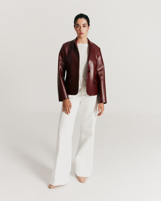 Crimson Radiance Blazer