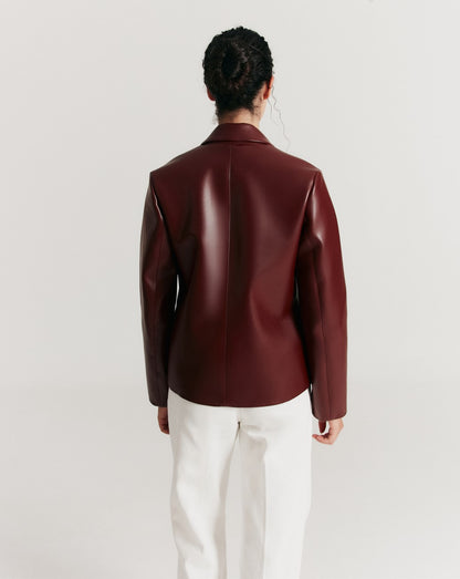 Crimson Radiance Blazer