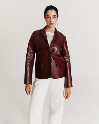 Crimson Radiance Blazer